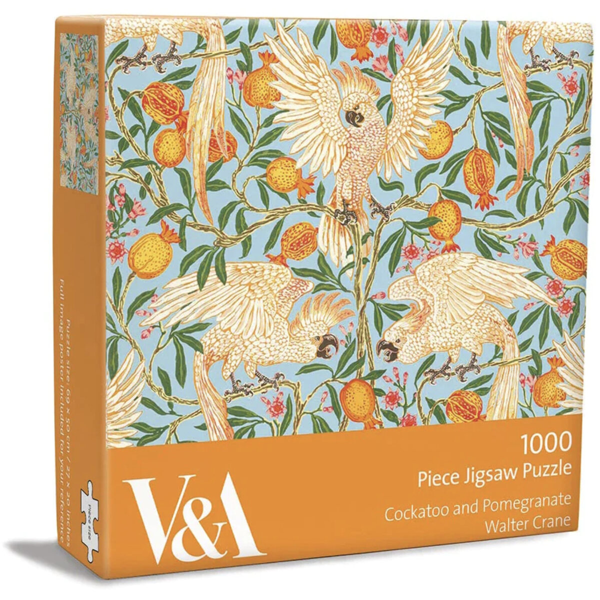 Museums & Galleries - V&A Cockatoo & Pomegranate 1000 Piece Puzzle