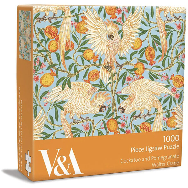 Museums & Galleries - V&A Cockatoo & Pomegranate 1000 Piece Puzzle