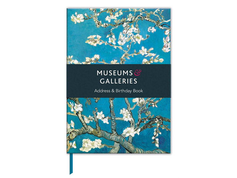 Museums & Galleries Van Gogh Almond Branches Desk Address & Birthday Book