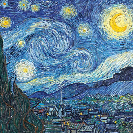 Museums & Galleries - Vincent Van Gogh 20 Notecards Pack