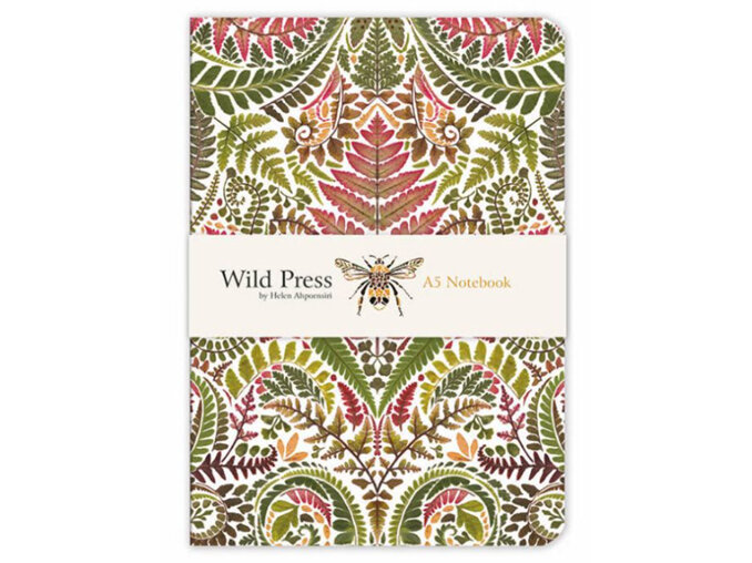 Museums & Galleries - Wild Press Fern Fever A5 Luxury Notebook
