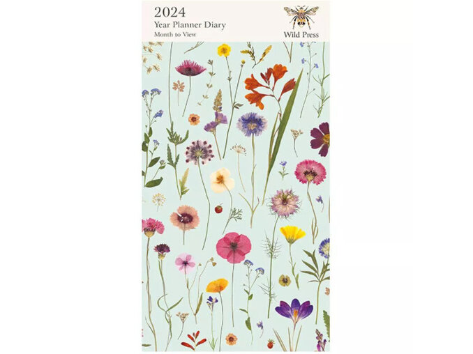 Museums & Galleries Wild Press: Mint Bloom 2024 Year Planner