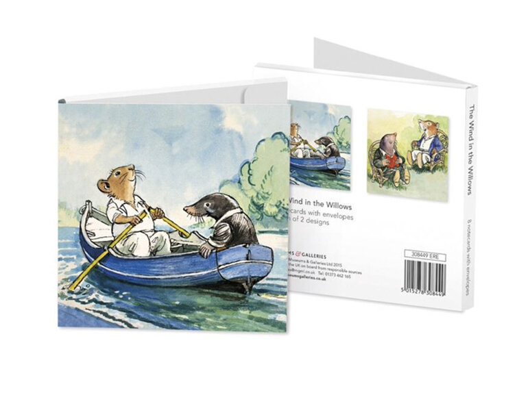 Museums & Galleries Wind In The Willows 8 Cards Notecards