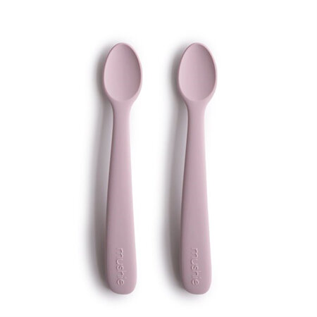 MUSHIE SILICONE SPOONS PACK/2 - LILAC