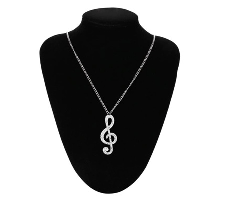 MUSICAL NOTE NECKLACE