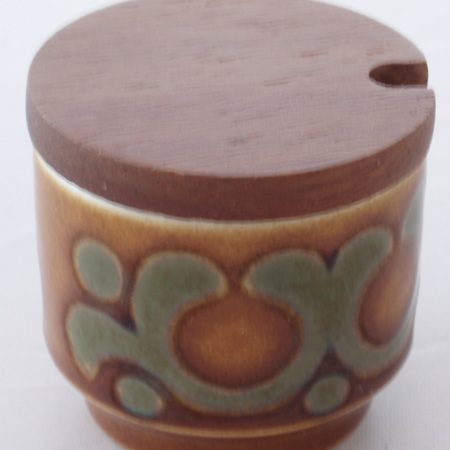 Mustard pot with lid