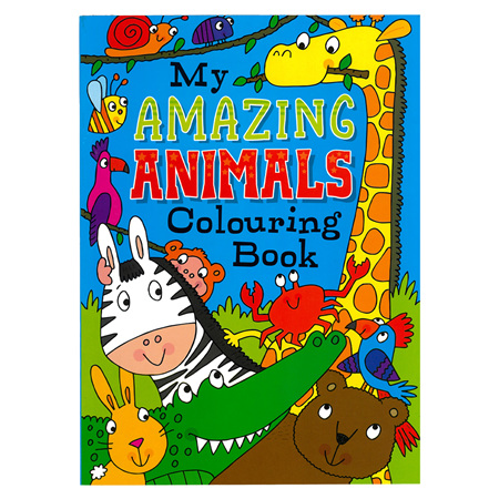 My Amazing Animals Colouring in Book
