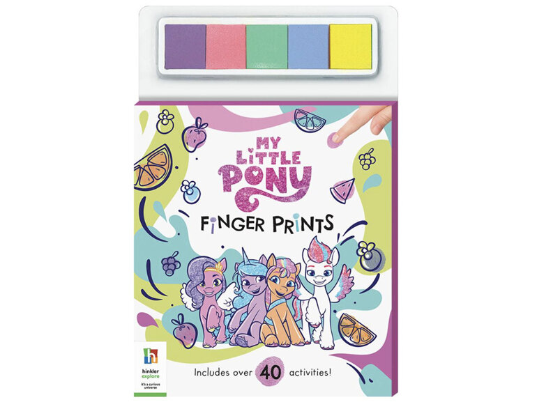 My Little Pony Finger Prints Activity Book