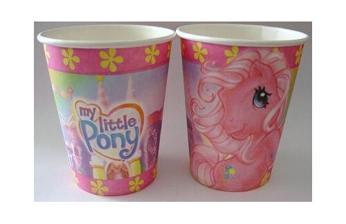 My Little Pony Themed Party Cups