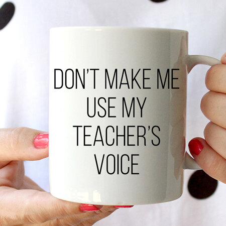 My Teacher's Voice Mug
