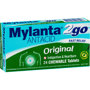 MYLANTA 2 Go Original Tabs 24