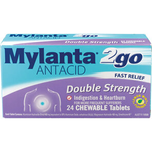 MYLANTA 2Go Double Strength Tabs 24