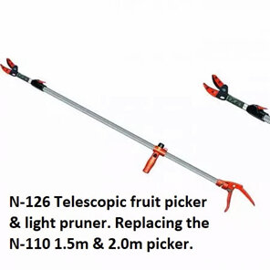 N-126 telescopic fruit picker replacing the N-110