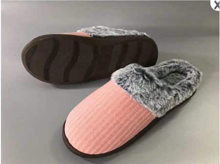 N.Kelii Woman Slippers C/Fur Pink L