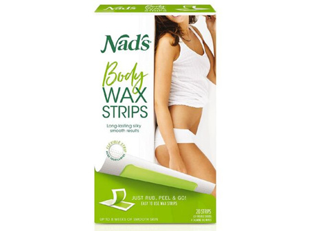 Nads Body Wax Strips 20s