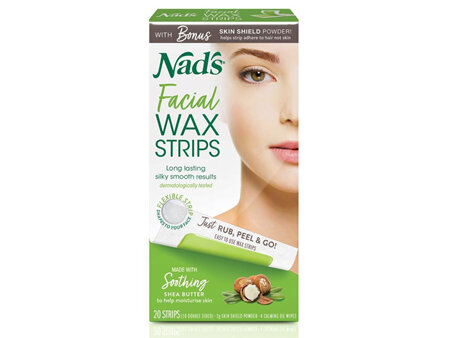 Nads Facial Wax Strips 20pk