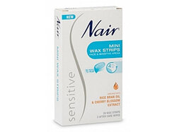 NAIR Sensitive Wax Strips Mini 20pk