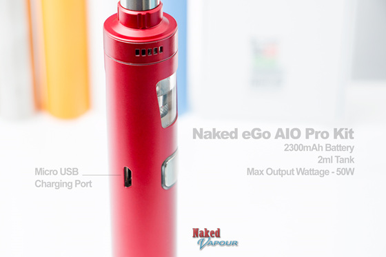 Naked eGo AIO Kit - Naked Vapour