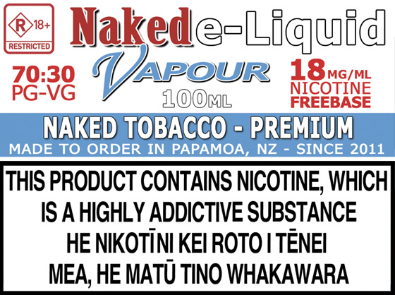 Naked Vapour e-Liquid