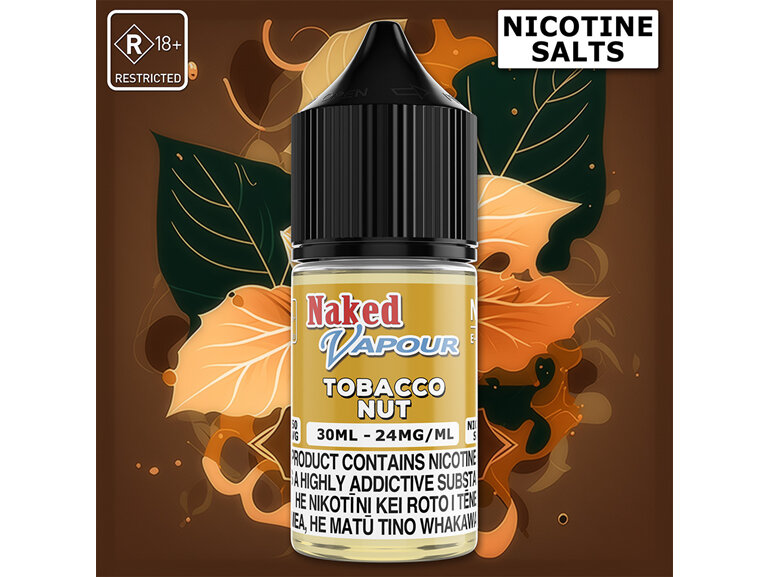 Naked Vapour e-Liquid - Tobacco Nut