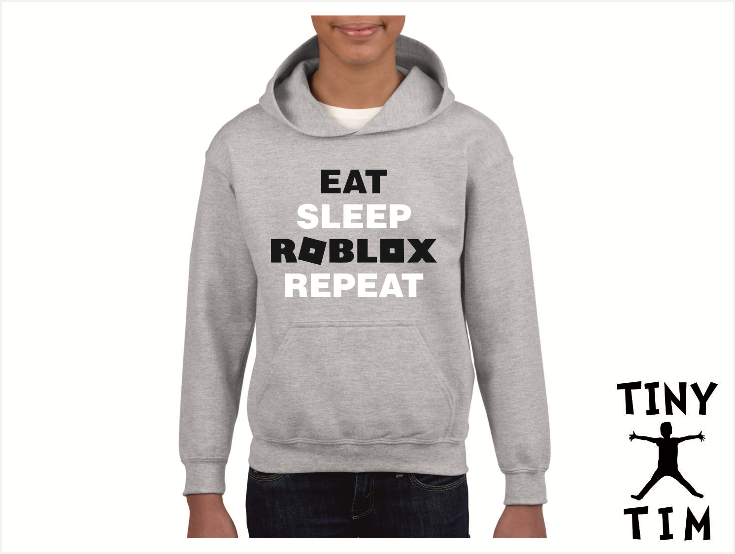 Named Eat Sleep Roblox Repeat Gaming Youth Hoodie Comes In 6 Colours By Tiny Tim - eat sleep repeat roblox