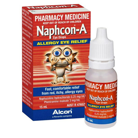 Naphcon-A Allergy Eye Relief Drops 15ml