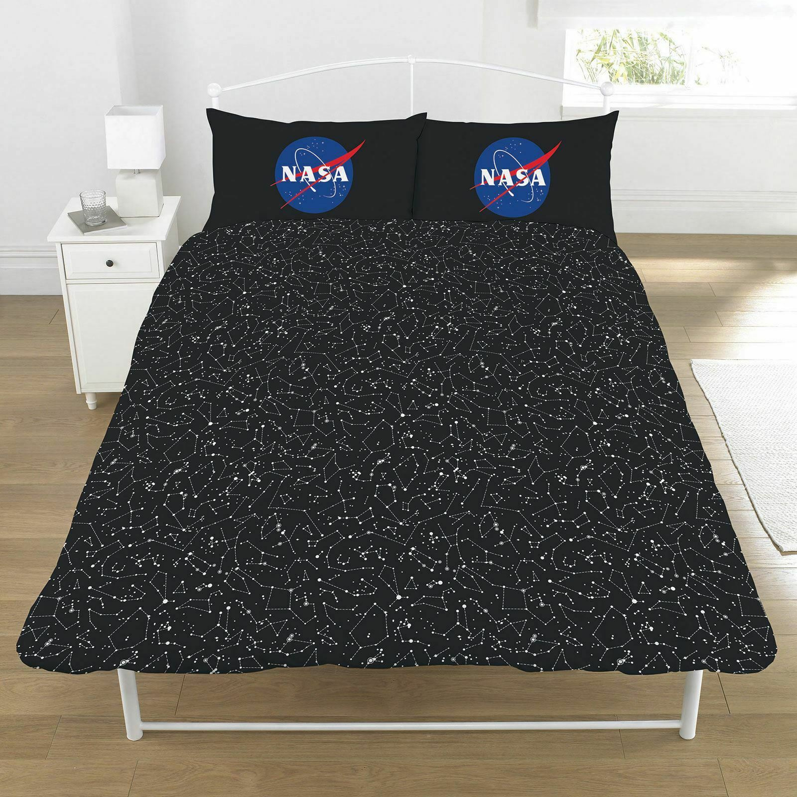 Nasa I Need My Space Uk Double Duvet Cover Set Little Bugs