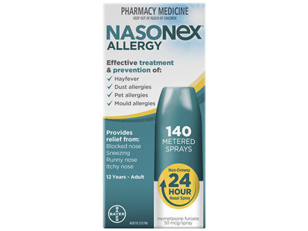 NASONEX ALLERGY SPRAY 140 Sprays