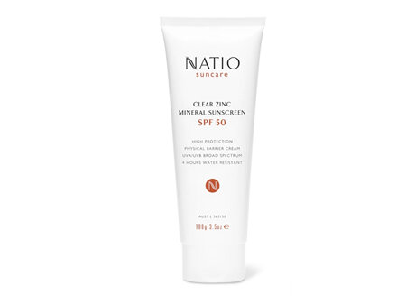 NATIO Clear Zinc Min. Sunscreen 50g
