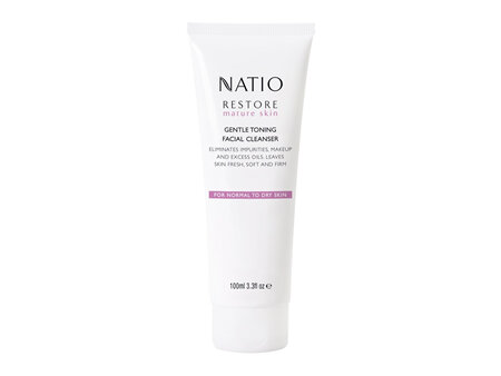 Natio Restore Gentle Toning Facial Cleanser 100mL