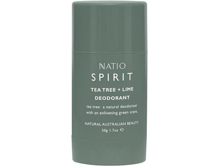 NATIO Spirit T/Tree & Lime Deo 50g