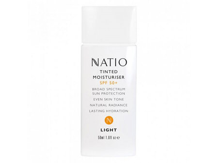 NATIO TINT MOISTURISER SPF50+ LIGHT 50ML