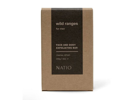 Natio Wild Ranges Men Exf. Bar 200g