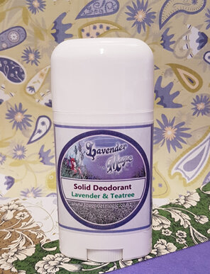 Natural deodorant - lavender and teatree - made in NZ