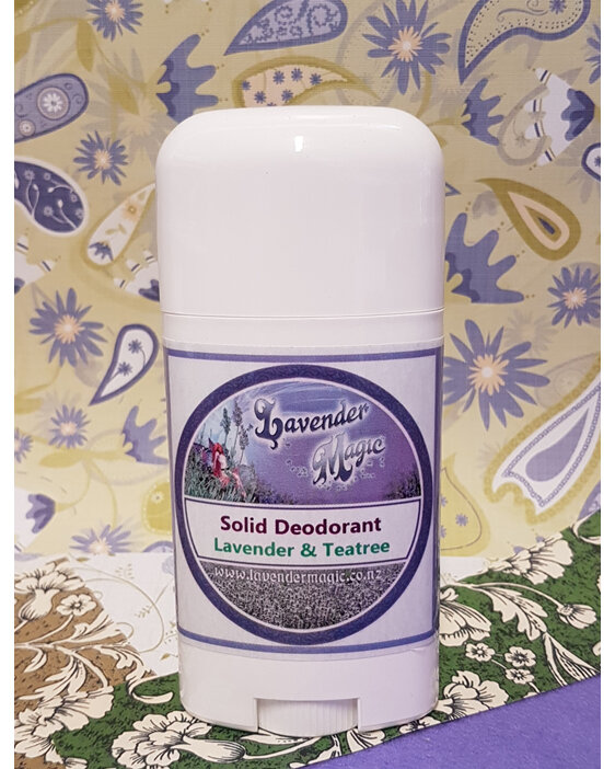 Natural deodorant - lavender and teatree - made in NZ