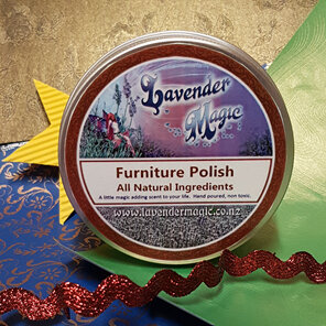 Natural furniture polish made in New Zealand
