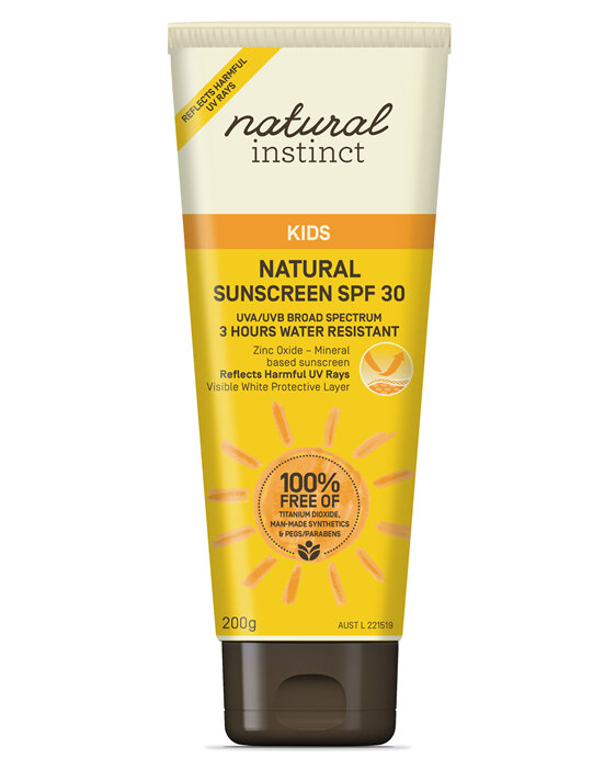 Natural Instinct Kids Natural Sunscreen SPF30 200g