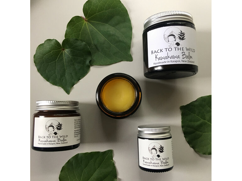 natural kawakawa balm for eczema zero waste for babies organic