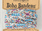Natural Life Boho Bandeau Grey Flower Stamp BBW230