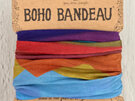 Natural Life Boho Bandeau Headband Mountain Range