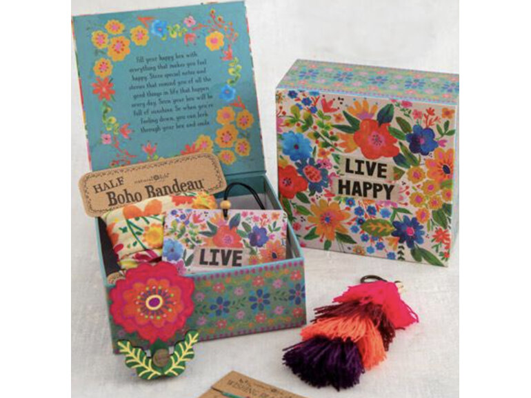 Natural Life Bright Floral HappyBox026  gift gesture empower
