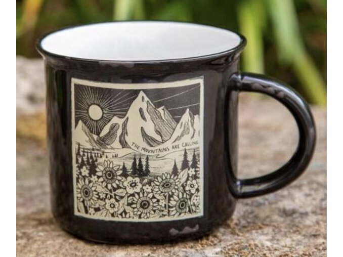 Natural Life Camp Mug Mountains are Calling