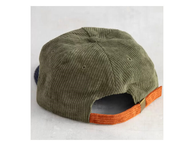 Natural Life Corduroy Cap Snapback Hat Olive