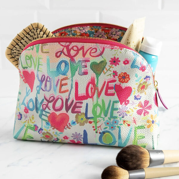 Natural Life Cosmetic Pouch LOVE