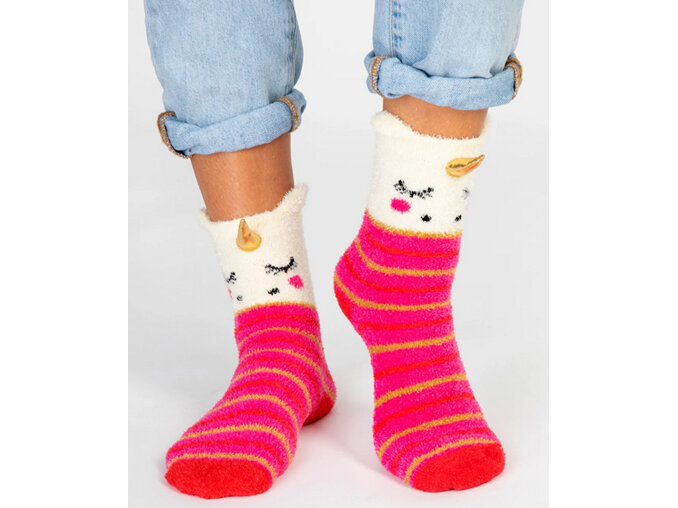 Natural Life Cozy Socks Unicorn bed socks home pyjama