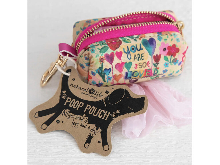Natural Life Dog Poop Pouch - You are So Loved