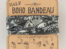 Natural Life Half Boho Bandeau Doodle Headband
