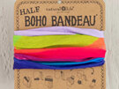 Natural Life Half Boho Bandeau Mountain Range hair headband her fashion