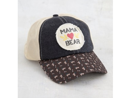 Natural Life Hangout Cap Hat Mama Bear