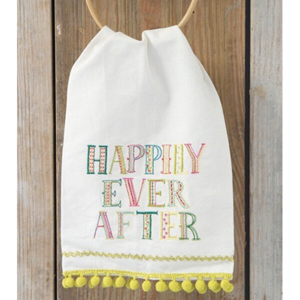 Natural Life Happily Ever After Tea Towel